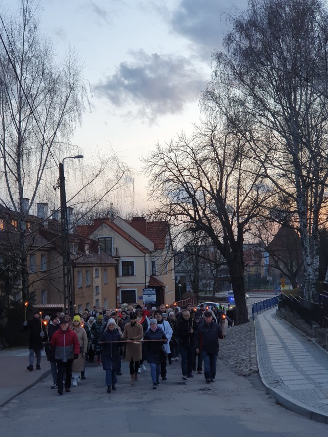  Droga krzyżowa ulicami Nidzicy 