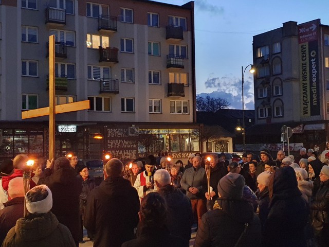  Droga krzyżowa ulicami Nidzicy 