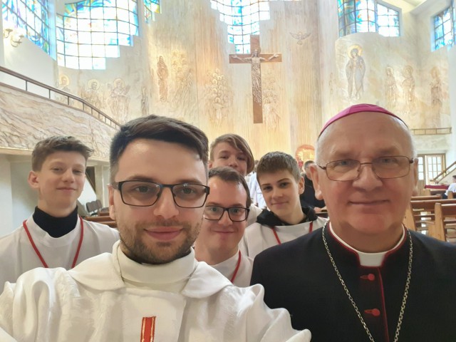 Błogosławieństwo Służby Liturgicznej w WSD "Hosianum"