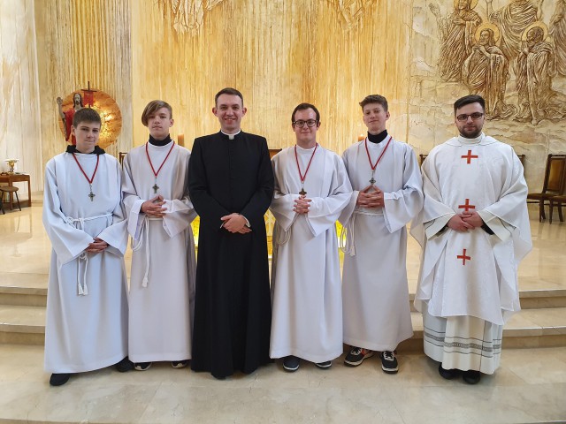  Błogosławieństwo Służby Liturgicznej w WSD "Hosianum" 