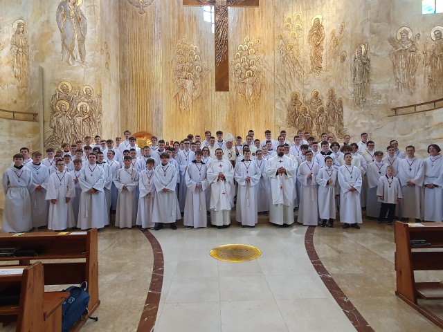  Błogosławieństwo Służby Liturgicznej w WSD "Hosianum" 