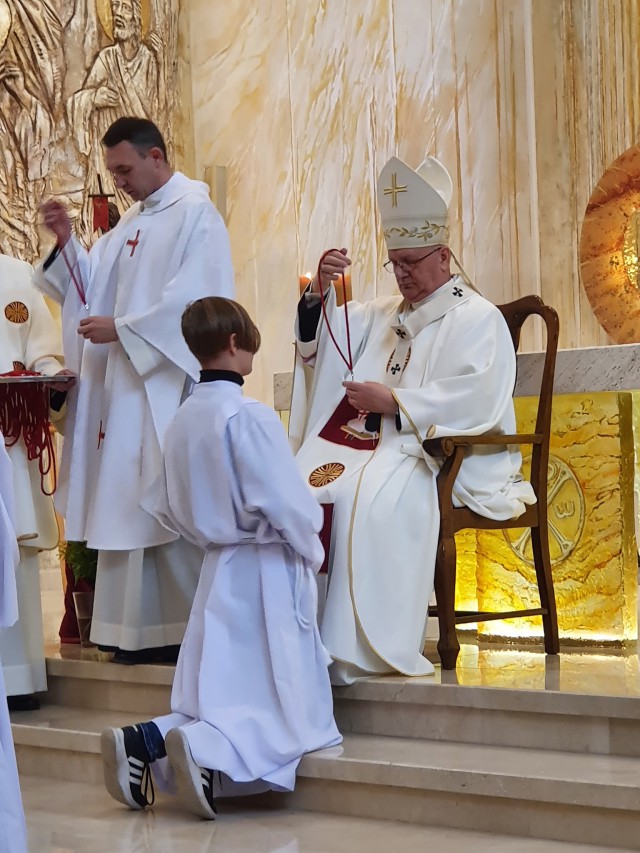  Błogosławieństwo Służby Liturgicznej w WSD "Hosianum" 