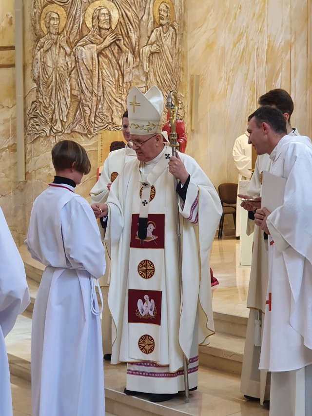  Błogosławieństwo Służby Liturgicznej w WSD "Hosianum" 