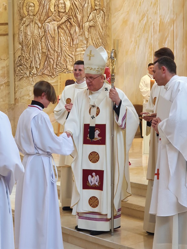  Błogosławieństwo Służby Liturgicznej w WSD "Hosianum" 