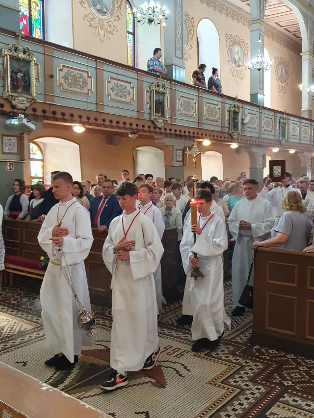  Msza dziękczynna za posługę ks. Proboszcza Tadeusza 