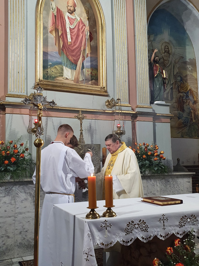  Msza dziękczynna za posługę ks. Proboszcza Tadeusza 