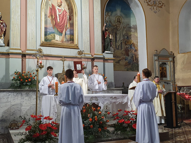  Msza dziękczynna za posługę ks. Proboszcza Tadeusza 
