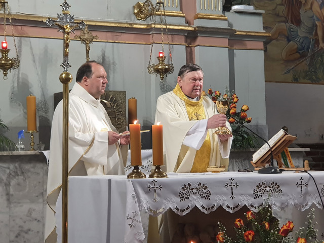  Msza dziękczynna za posługę ks. Proboszcza Tadeusza 