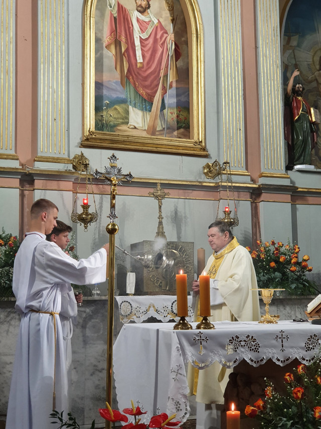  Msza dziękczynna za posługę ks. Proboszcza Tadeusza 