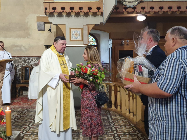  Msza dziękczynna za posługę ks. Proboszcza Tadeusza 
