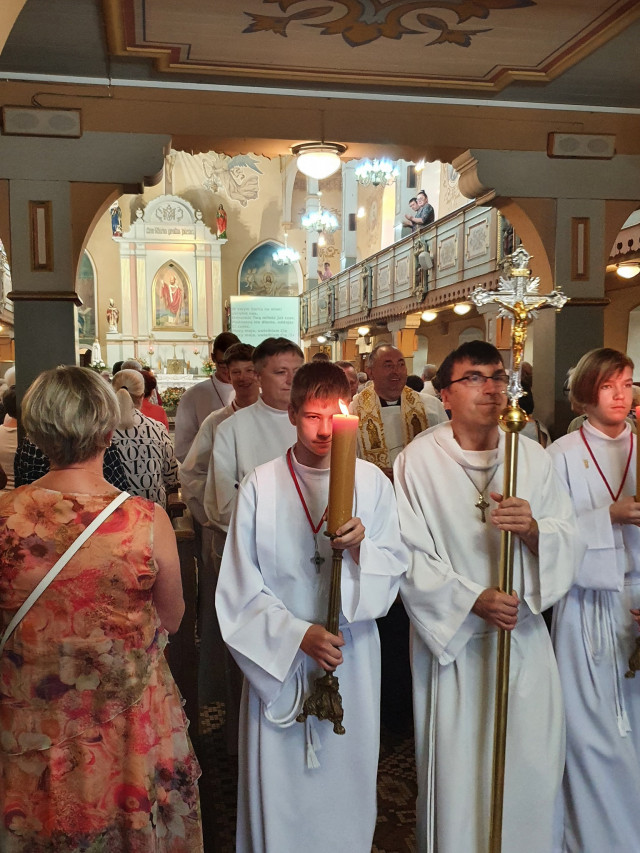  Msza dziękczynna za posługę ks. Proboszcza Tadeusza 