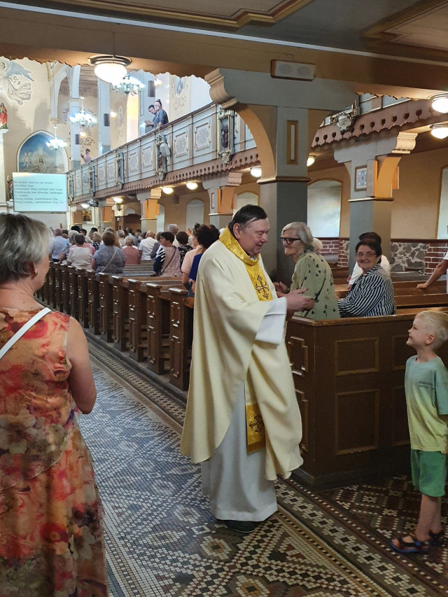  Msza dziękczynna za posługę ks. Proboszcza Tadeusza 