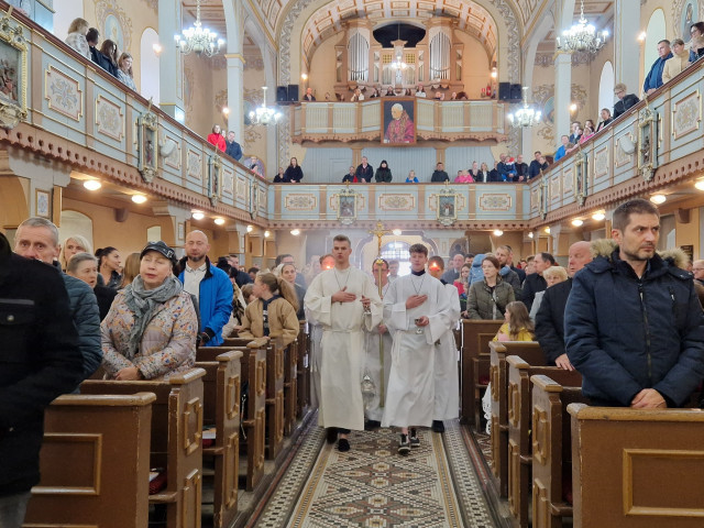  Błogosławieństwo nowych członków Służby Liturgicznej 