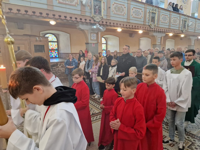  Błogosławieństwo nowych członków Służby Liturgicznej 