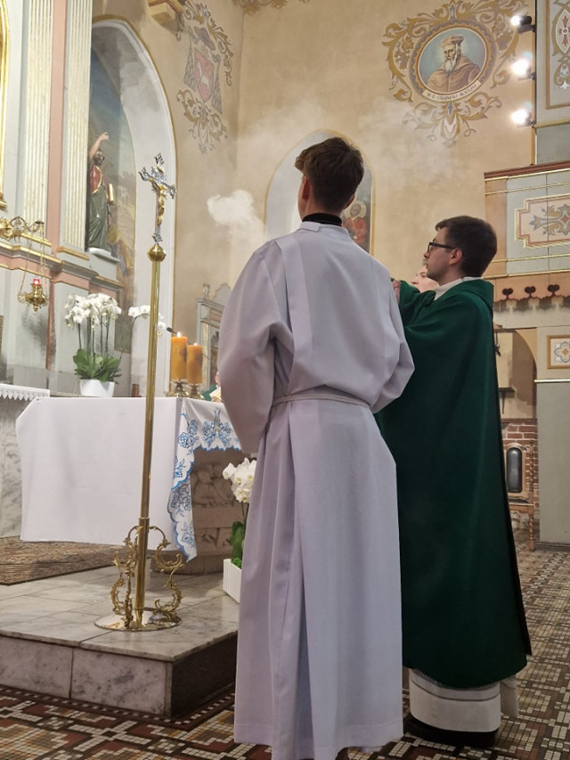  Błogosławieństwo nowych członków Służby Liturgicznej 