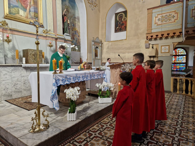  Błogosławieństwo nowych członków Służby Liturgicznej 