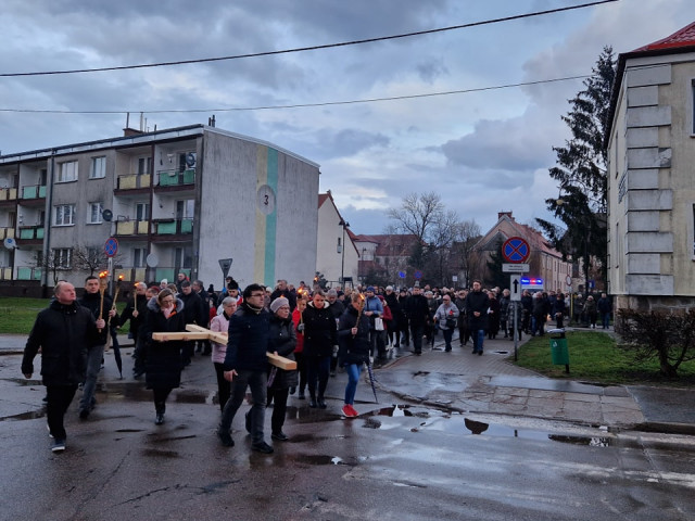  Droga krzyżowa ulicami Nidzicy 