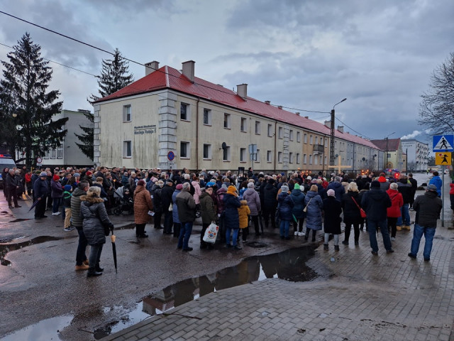  Droga krzyżowa ulicami Nidzicy 