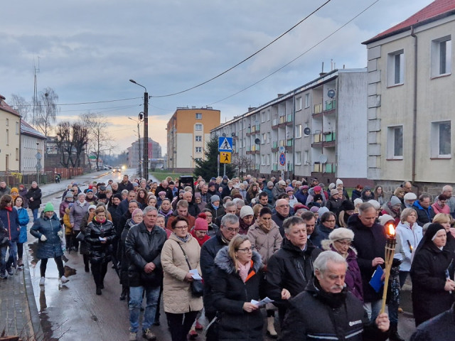  Droga krzyżowa ulicami Nidzicy 