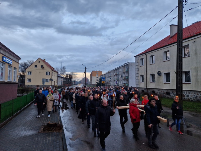  Droga krzyżowa ulicami Nidzicy 