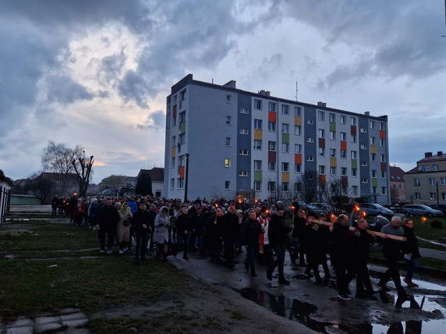  Droga krzyżowa ulicami Nidzicy 