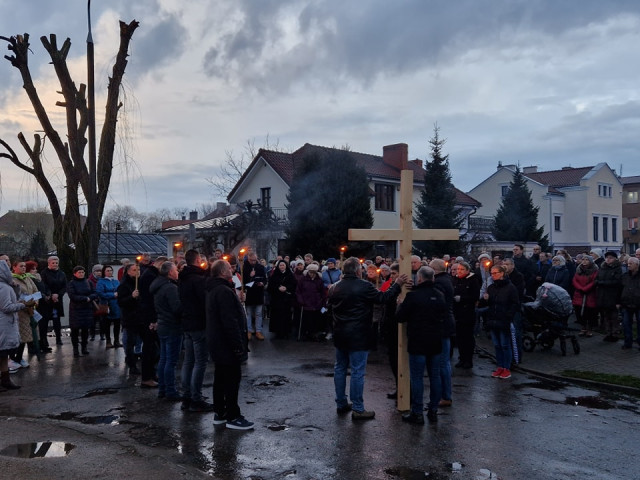  Droga krzyżowa ulicami Nidzicy 