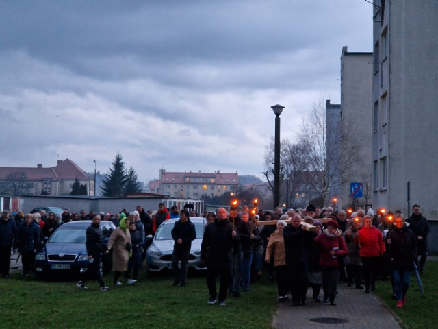  Droga krzyżowa ulicami Nidzicy 