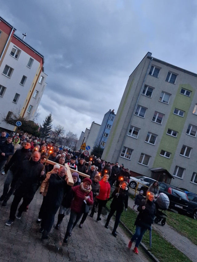  Droga krzyżowa ulicami Nidzicy 
