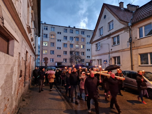  Droga krzyżowa ulicami Nidzicy 