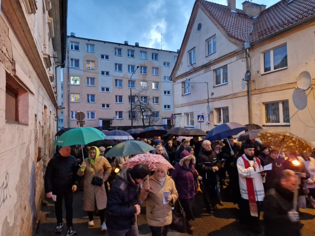  Droga krzyżowa ulicami Nidzicy 
