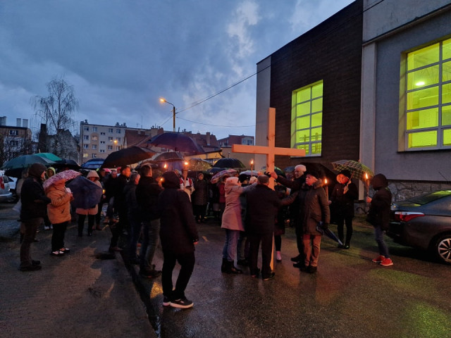  Droga krzyżowa ulicami Nidzicy 