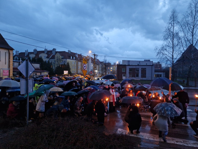  Droga krzyżowa ulicami Nidzicy 