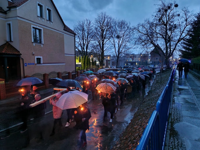  Droga krzyżowa ulicami Nidzicy 