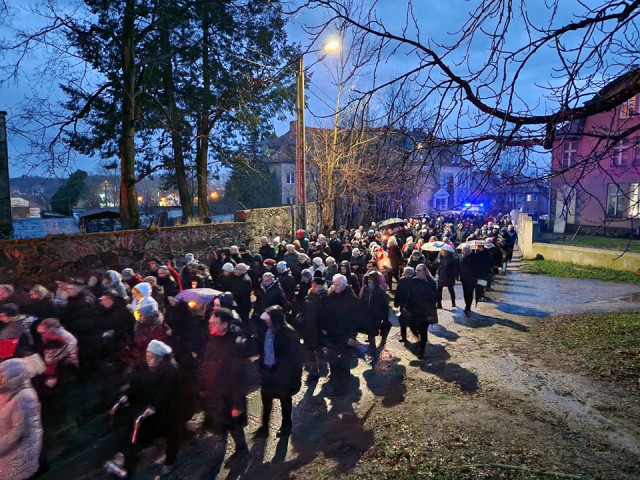 Droga krzyżowa ulicami Nidzicy 