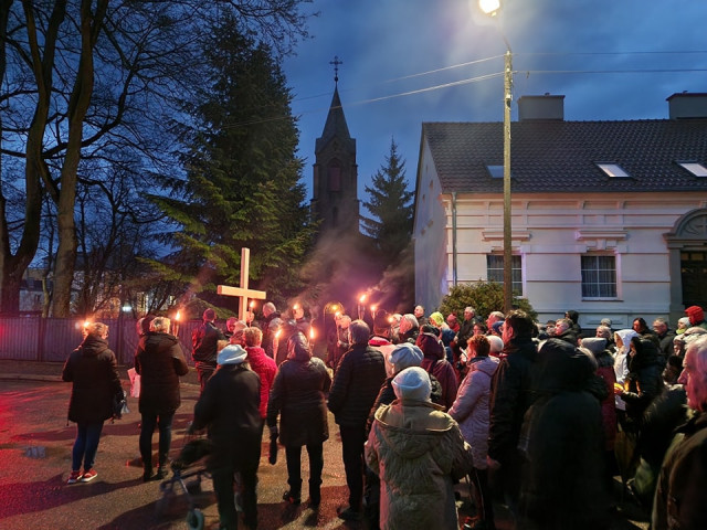  Droga krzyżowa ulicami Nidzicy 