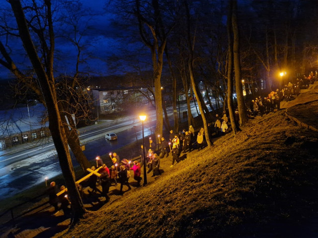  Droga krzyżowa ulicami Nidzicy 