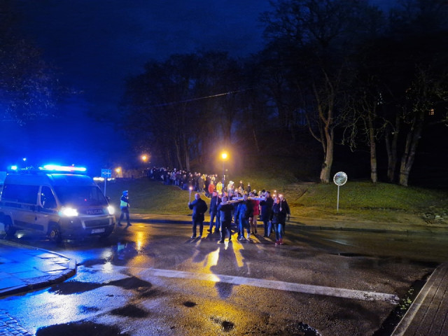  Droga krzyżowa ulicami Nidzicy 