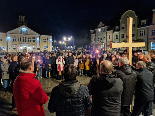  Droga krzyżowa ulicami Nidzicy 