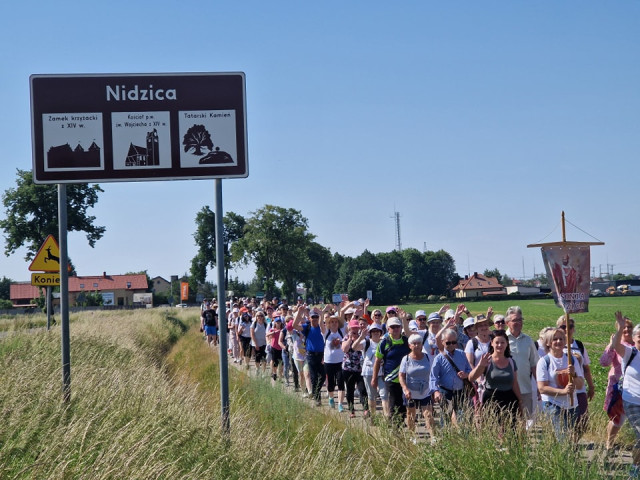  II Nidzicka Piesza Pielgrzymka do Gietrzwałdu 