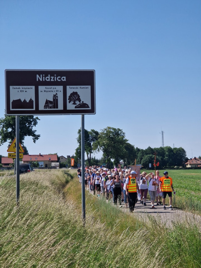  II Nidzicka Piesza Pielgrzymka do Gietrzwałdu 