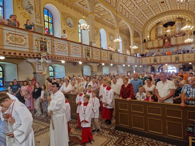  Msza święta dziękczynna za posługę ks. Mateusza Spakowskiego 