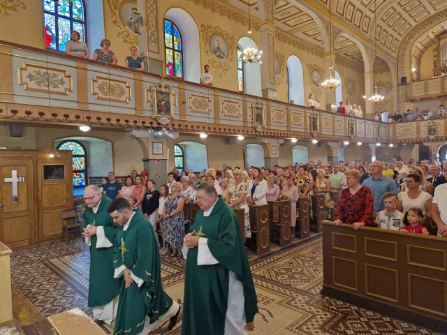  Msza święta dziękczynna za posługę ks. Mateusza Spakowskiego 
