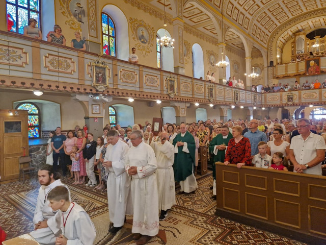  Msza święta dziękczynna za posługę ks. Mateusza Spakowskiego 
