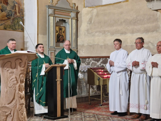  Msza święta dziękczynna za posługę ks. Mateusza Spakowskiego 