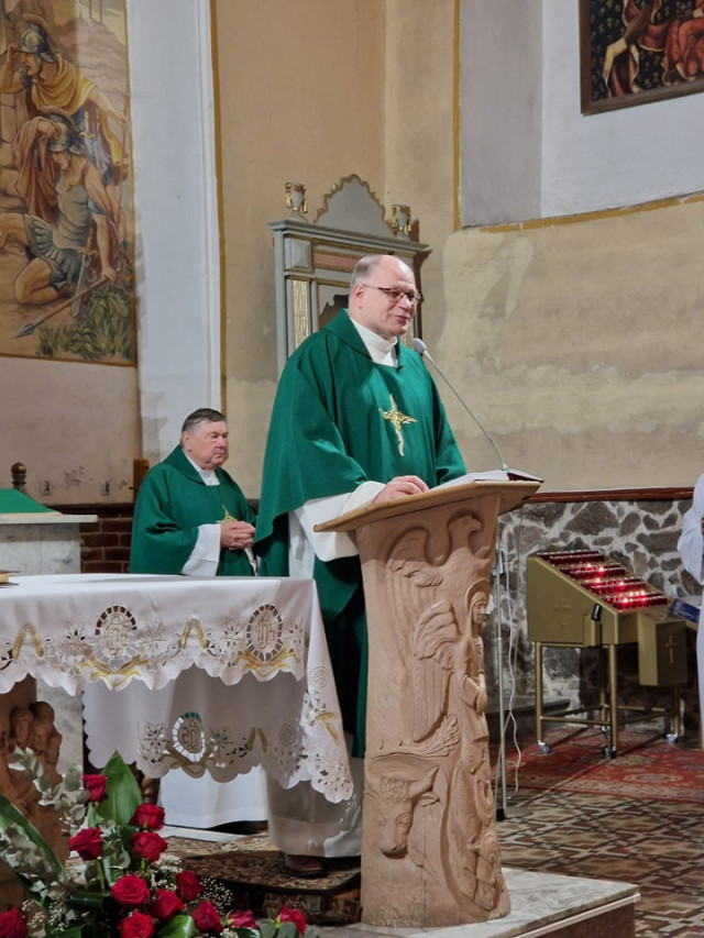  Msza święta dziękczynna za posługę ks. Mateusza Spakowskiego 