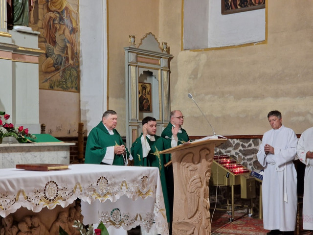  Msza święta dziękczynna za posługę ks. Mateusza Spakowskiego 