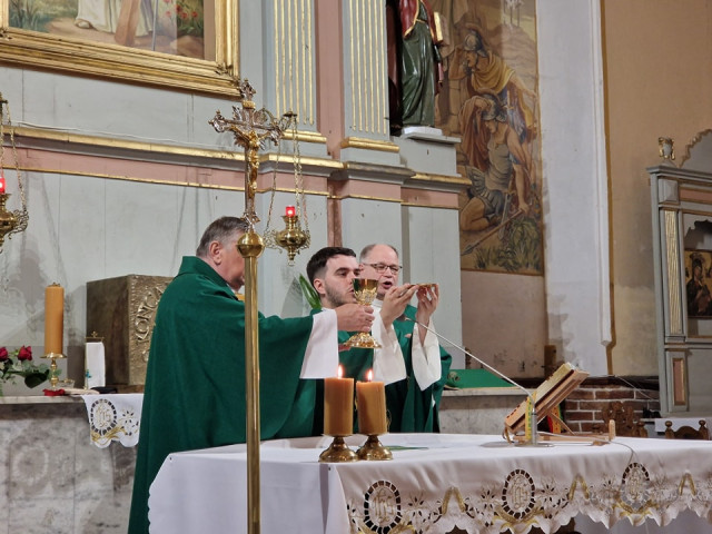  Msza święta dziękczynna za posługę ks. Mateusza Spakowskiego 