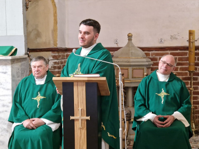  Msza święta dziękczynna za posługę ks. Mateusza Spakowskiego 