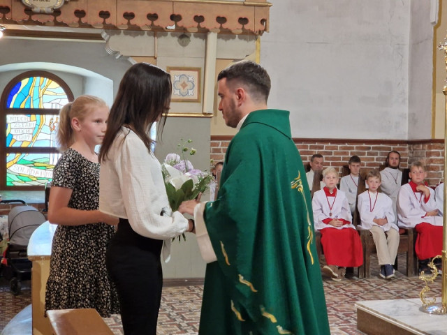  Msza święta dziękczynna za posługę ks. Mateusza Spakowskiego 