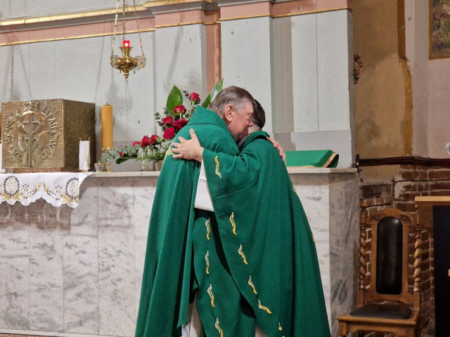  Msza święta dziękczynna za posługę ks. Mateusza Spakowskiego 